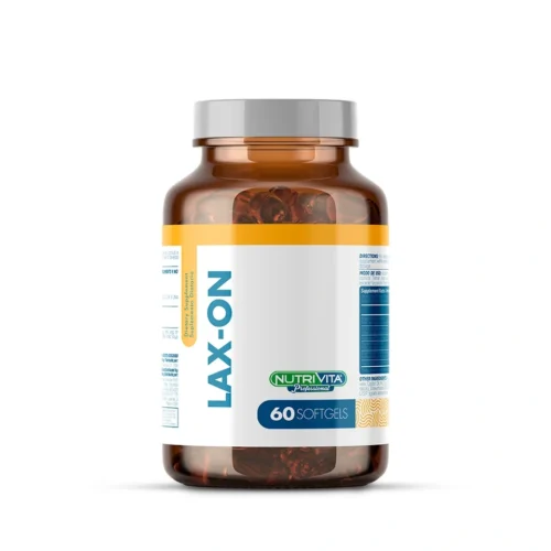 Lax-On 60 Softgels Nutrivita suplemento dietario