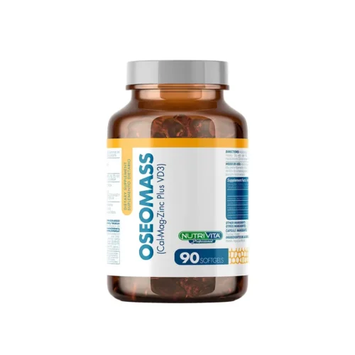Oseomass Nutrivita 90 Softgels calcio magnesio zinc y vitamina D3
